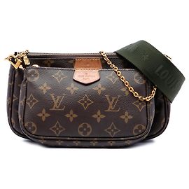 Louis Vuitton Brown Monogram Multi Pochette Accessoires Marrone