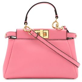 Bolso Fendi Micro Peekaboo Rosa
