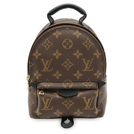 Mochila Louis Vuitton Monogram Palm Springs Mini Marrom