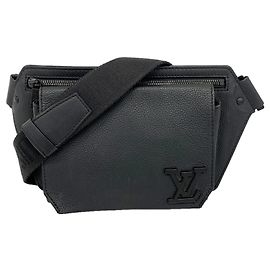 Sac banane Louis Vuitton Noir Noir