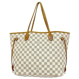 Borsa Tote Louis Vuitton Damier Neverfull MM Damier ebene