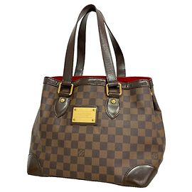 Sac Cabas Louis Vuitton Damier Hampstead PM Damier ebène