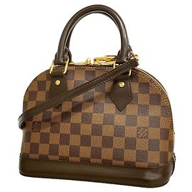 Sac à main Louis Vuitton Damier Alma BB Damier ebène
