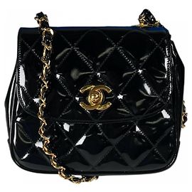 Borsa a tracolla Chanel Matelassé Nero