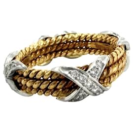 Tiffany & Co. Ring für Damen Weiß Gelb