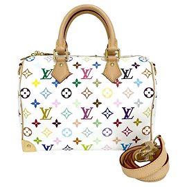 Bolsa Louis Vuitton Speedy 25 Monogram Multicolor Marrom Multicor
