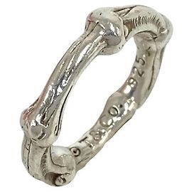 Tiffany & Co Tiffany Vintage Bamboo Band Ring Silber