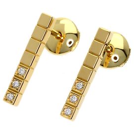 Brincos Chopard Ice Cube Half Set Diamantes Outro