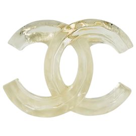 Spilla Chanel Coco Mark trasparente Altro