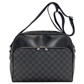 Louis Vuitton N41409 Dayton MM Shoulder Bag Damier ebène