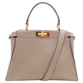 Bolsa Fendi Peekaboo 2-Way Cinza