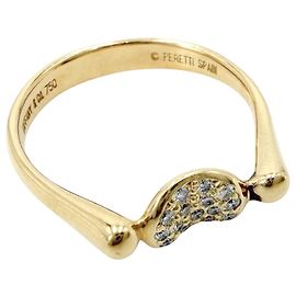 Tiffany & Co. Bean Design Yellow Gold Band Ring Other