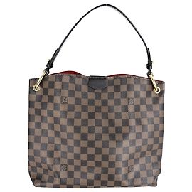 Sac à main Louis Vuitton Graceful PM Marron Damier ebène