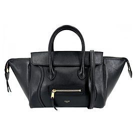 Céline Bolsa Celine Little Luggage para mulher Preto