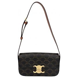 Céline Borsa a spalla Mini Claude Triomphe Celine Marrone