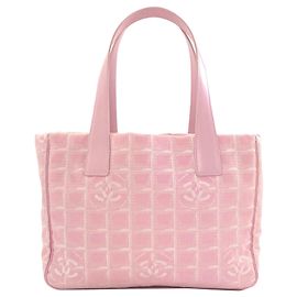 Borsa Tote Chanel New Travel Line PM Rosa