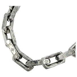 Collana a catena da uomo Louis Vuitton Argento