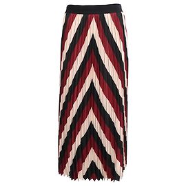 Ba&Sh Hendy Plisse-Midirock aus multicolore Polyester Mehrfarben