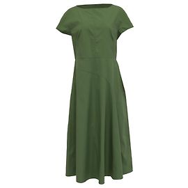 Robe midi Magma Weekend Max Mara en coton vert Vert
