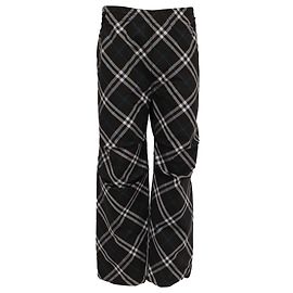 Burberry Vintage Check Elastic Trousers in Multicolor Polyester Multiple colors