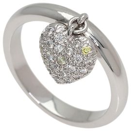 Tiffany & Co. Heart Pave Diamond Ring Other