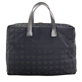 Chanel New Travel Line Tote Bag Black