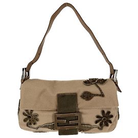 Borsa a secchiello Fendi Mamma Marrone