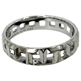 Bague Tiffany & Co. T True Narrow pour femme Blanc