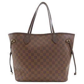 Saco Tote Louis Vuitton N51105 Neverfull MM Damier ebene
