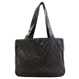 Sac cabas Chanel Matelassé Noir