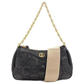 Borsa 2-Way Gucci 735049 GG Matelassé Nero