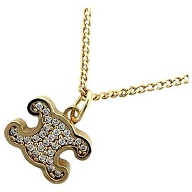 Céline Collana Celine Triomphe Bianco D'oro
