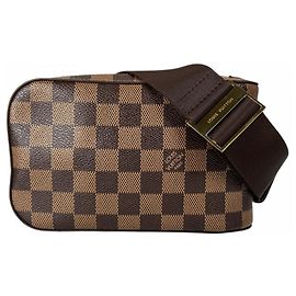 Borsa a tracolla da uomo Louis Vuitton Marrone Bianco