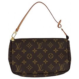 Sac à main Louis Vuitton Pochette Accessoires Marron