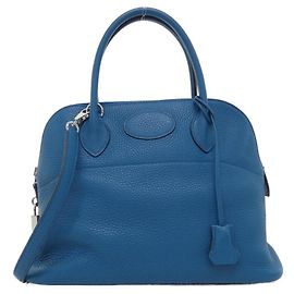 Hermès Hermes Bolide Handbag Blue