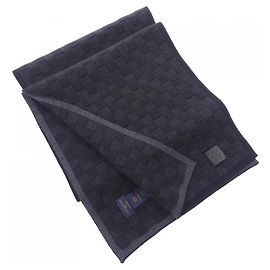 Sciarpa Louis Vuitton Neo Petit Damier Marrone Nero