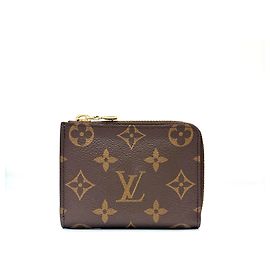 Monedero Louis Vuitton Monogram Castaño Amarillo