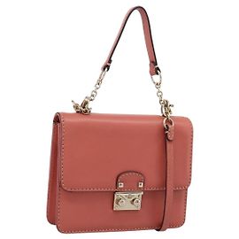 Bolsa VALENTINO em couro 2way Pink Gold Auth ka5900A Rosa Dourado