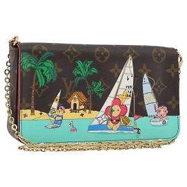 LOUIS VUITTON Monogram Vivienne Pochette Felice Bag M82627 LV Auth 196042M Monograma