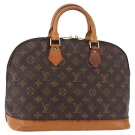 Bolsa de mão LOUIS VUITTON Monogram Alma M51130 LV Auth BA15112 Monograma