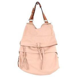 Maison Martin Margiela Pink Leather Backpack Pink