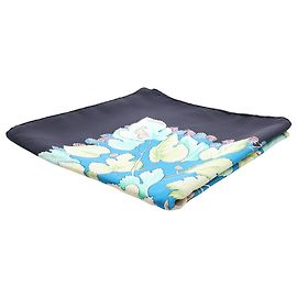 Lenço de seda Hermès L Arbre de Soie Preto 90 Scarves Preto