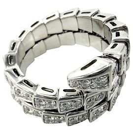 Bulgari Bvlgari Serpenti Viper Ring Silber