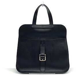 Hermès Bolsa de Ombro Hermes Arzan 31 Marrom Preto