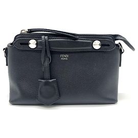 Borsa a tracolla Fendi Mini By The Way Nera Nero
