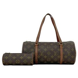 Louis Vuitton Papillon 30 Handtasche Braun