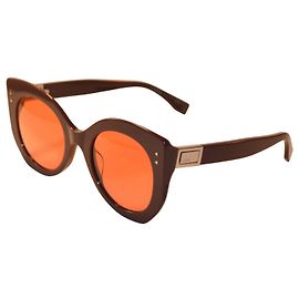 Gafas de sol Fendi Peekaboo Burdeos Púrpura