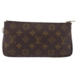 Louis Vuitton Pochette Accessoires NM Monogram Canvas medium Marron
