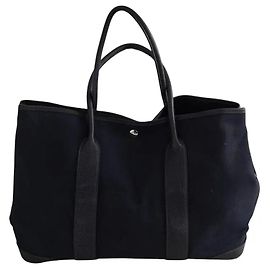 Hermès Borsa tote blu navy Blu navy