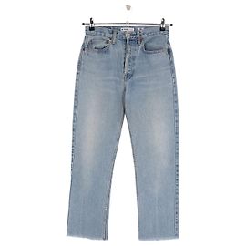 Jeans Re/Done de algodão azul Azul